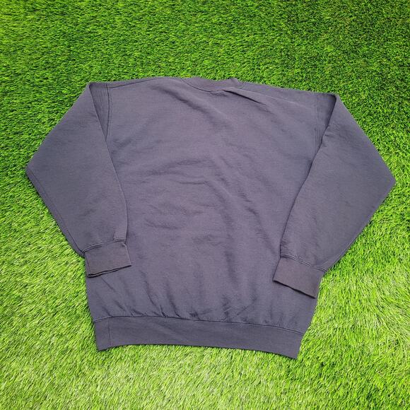 Vintage Pepsi Sweatshirt Medium 22x25 Navy-Blue - Picture 2 of 14